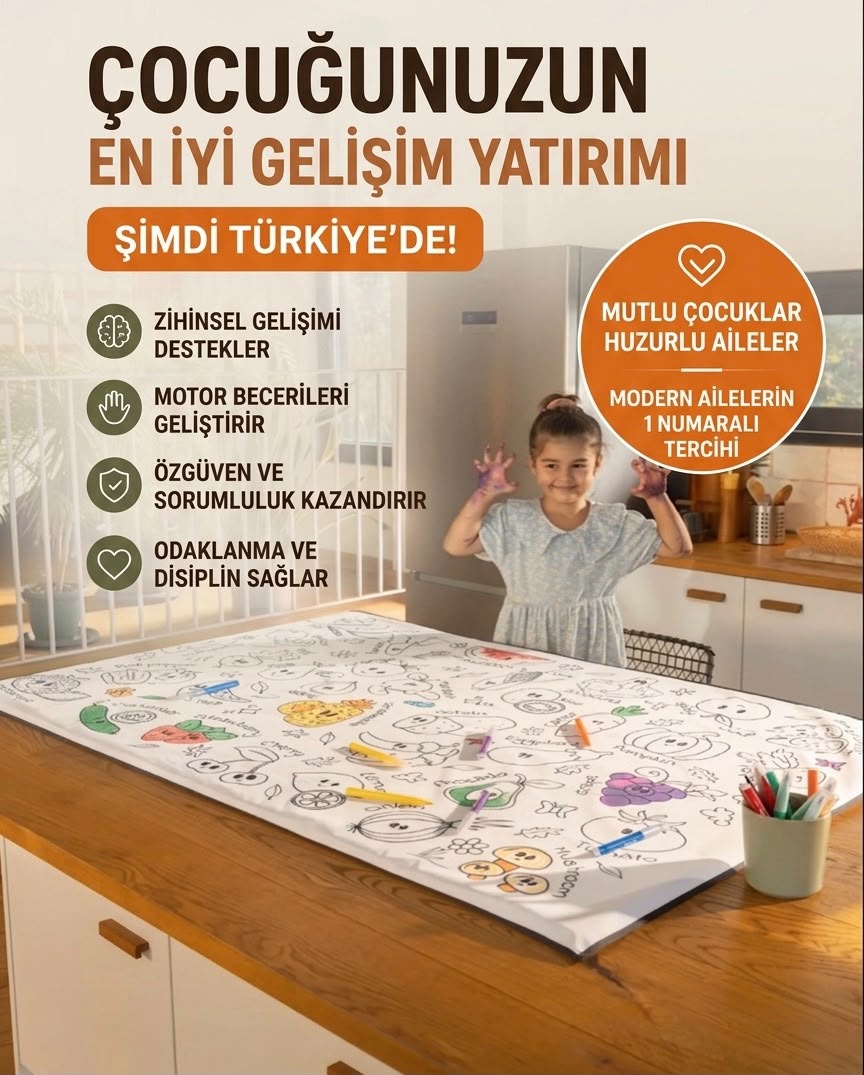 Tekrar Boyanabilir Oyun Örtüsü