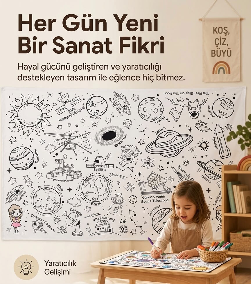 Tekrar Boyanabilir Oyun Örtüsü