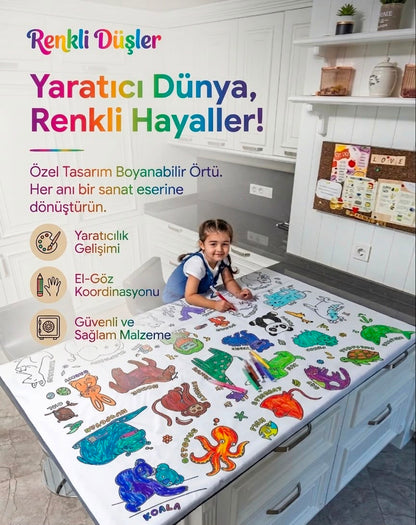 Tekrar Boyanabilir Oyun Örtüsü
