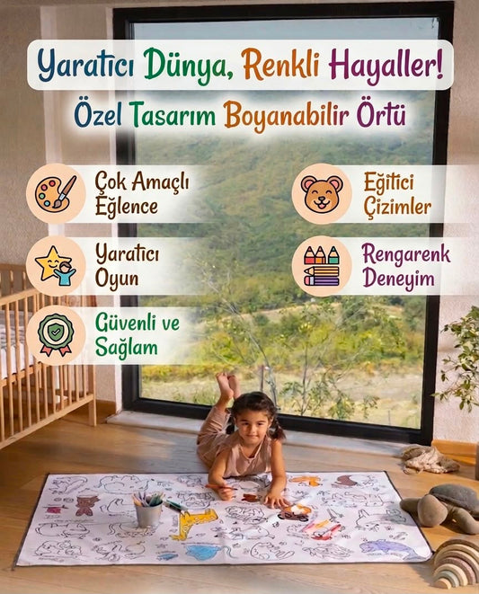 Tekrar Boyanabilir Oyun Örtüsü