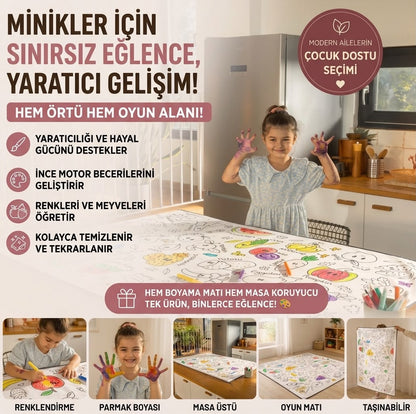 Tekrar Boyanabilir Oyun Örtüsü