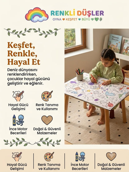 Tekrar Boyanabilir Oyun Örtüsü