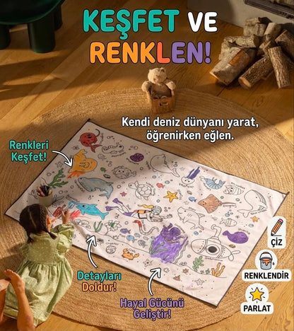 Tekrar Boyanabilir Oyun Örtüsü